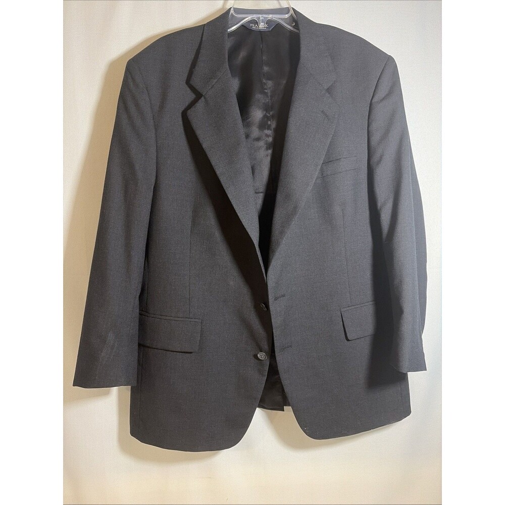Jos A Bank Men’s 44 Black Wool Blazer 2-button